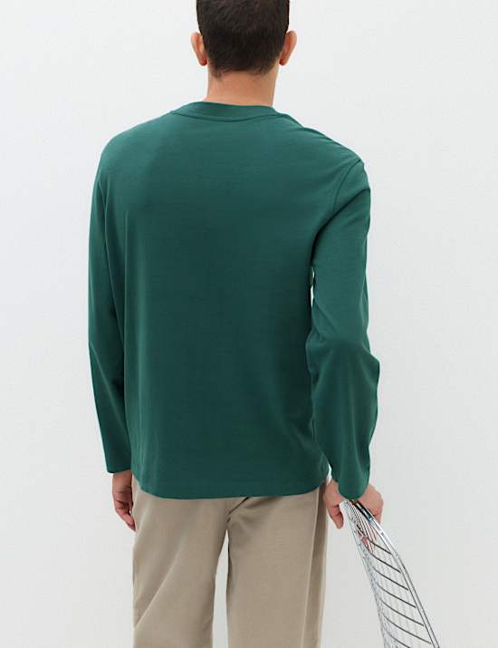 Pure Cotton Soft Touch Long Sleeve T-Shirt