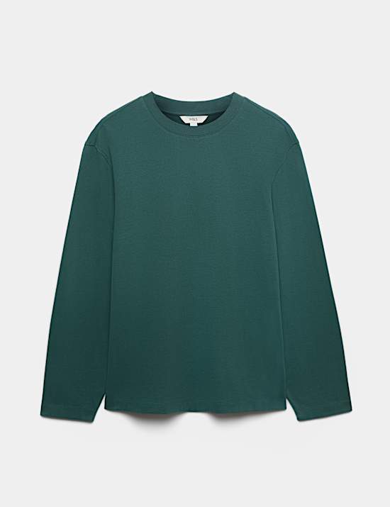 Pure Cotton Soft Touch Long Sleeve T-Shirt