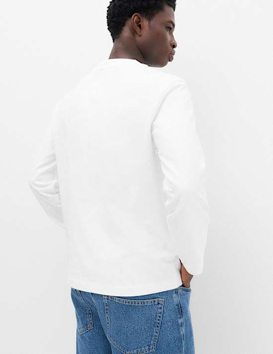 Pure Cotton Soft Touch Long Sleeve T-Shirt