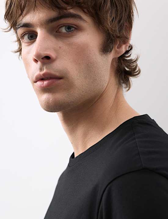 Lot de 3 t-shirts 100 % coton Supima®