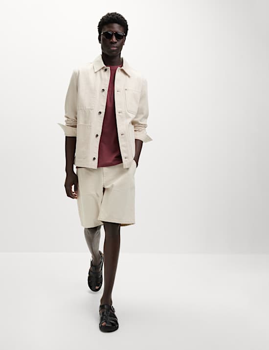 3pk Pure Cotton Crew Neck T-Shirts