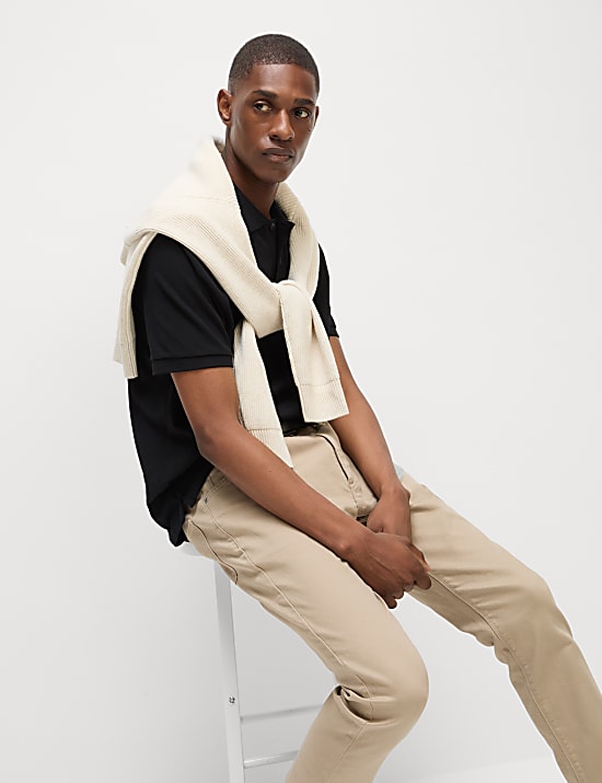 2 Pack Pure Cotton Polo Shirts