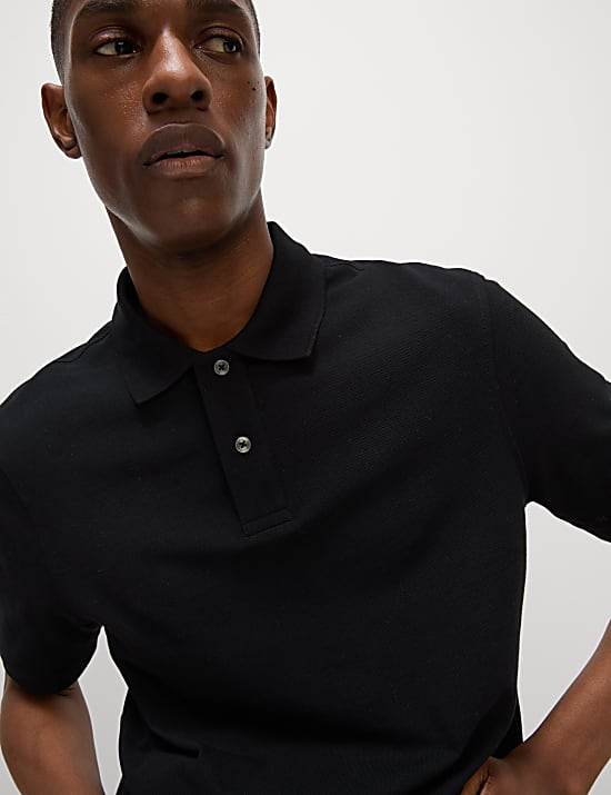 2 Pack Pure Cotton Polo Shirts