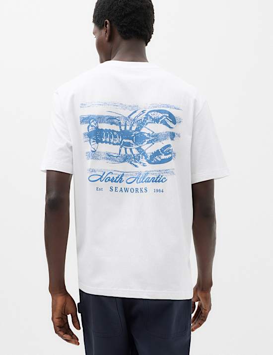 Pure Cotton Graphic T-Shirt