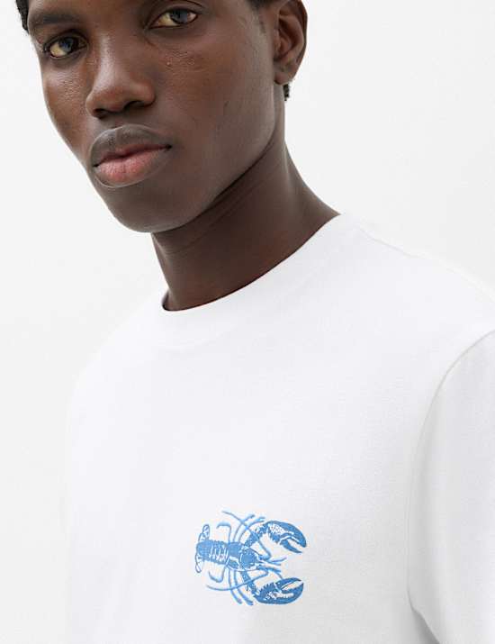 Pure Cotton Graphic T-Shirt
