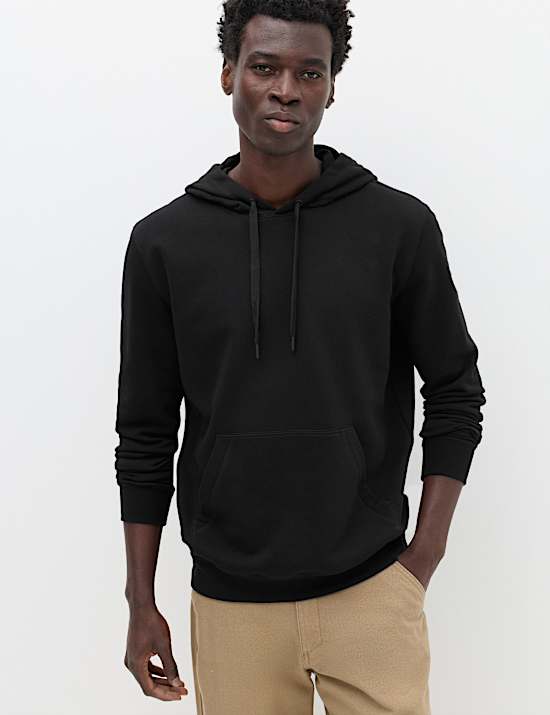 Cotton Rich Brushback Hoodie