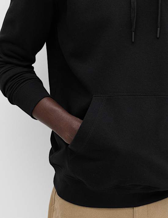 Cotton Rich Brushback Hoodie
