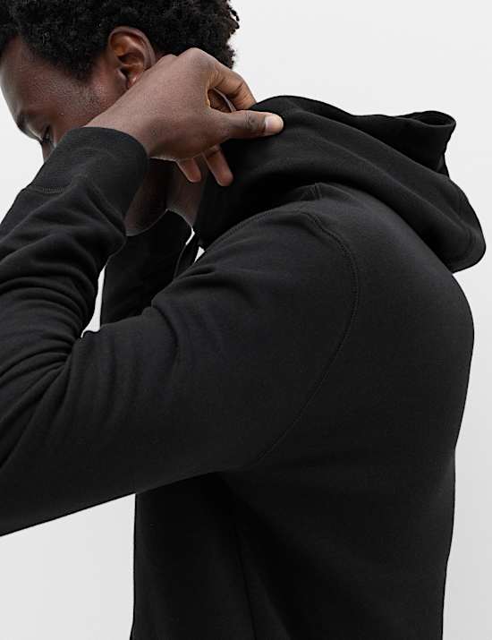 Cotton Rich Brushback Hoodie