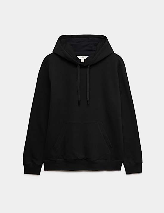Cotton Rich Brushback Hoodie