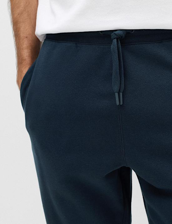 Cotton Rich Brushback Cuffed Joggers