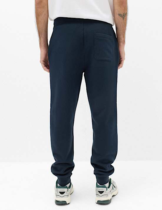 Cotton Rich Brushback Cuffed Joggers