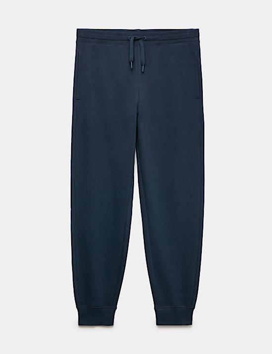 Cotton Rich Brushback Cuffed Joggers