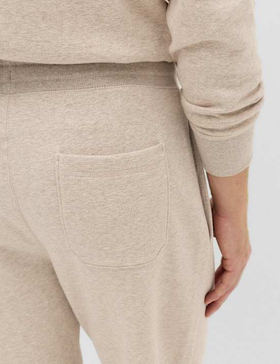 Cotton Rich Brushback Cuffed Joggers