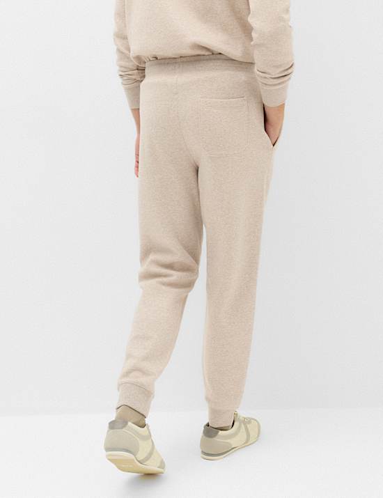 Cotton Rich Brushback Cuffed Joggers