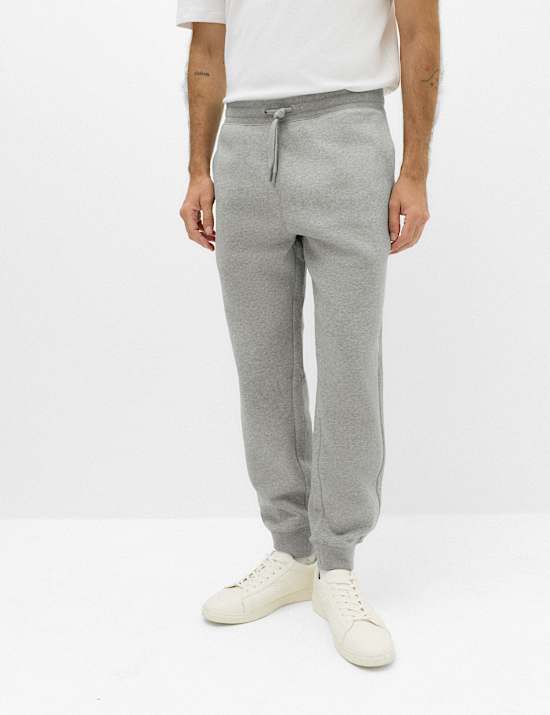 Cotton Rich Brushback Cuffed Joggers