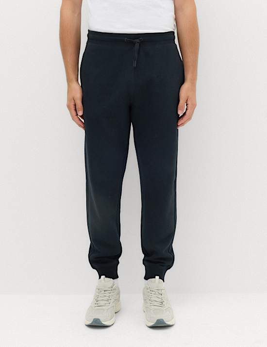 Cotton Rich Brushback Cuffed Joggers