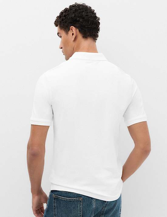 5 Pack Cotton Rich Polo Shirts