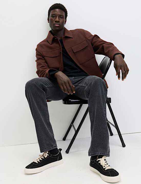 2pk Pure Cotton Long Sleeve T-Shirts