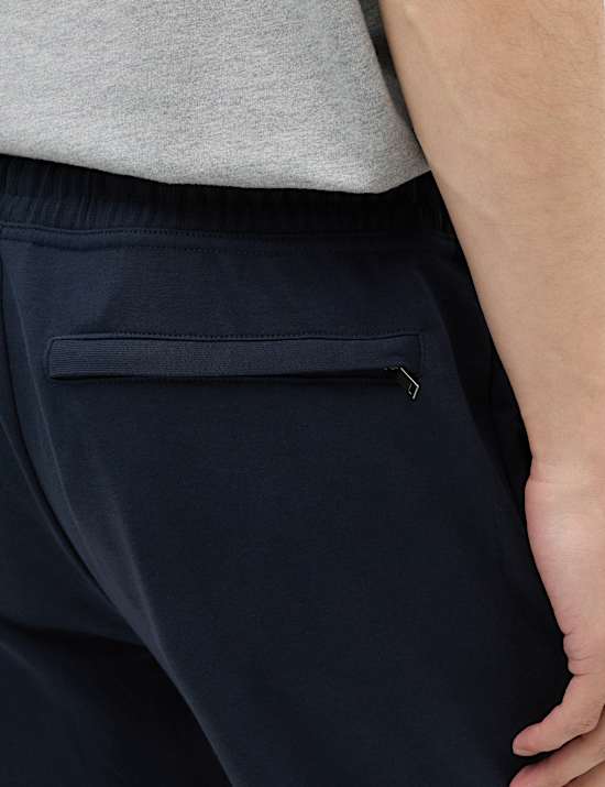Joggery z prostymi nogawkami z przewagą bawełny 2 pary