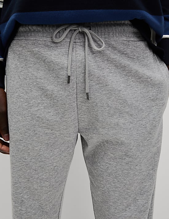 Lot de 2 joggings coupe droite en coton