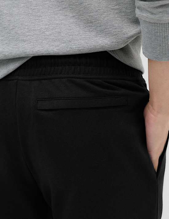 Joggery z prostymi nogawkami z przewagą bawełny 2 pary