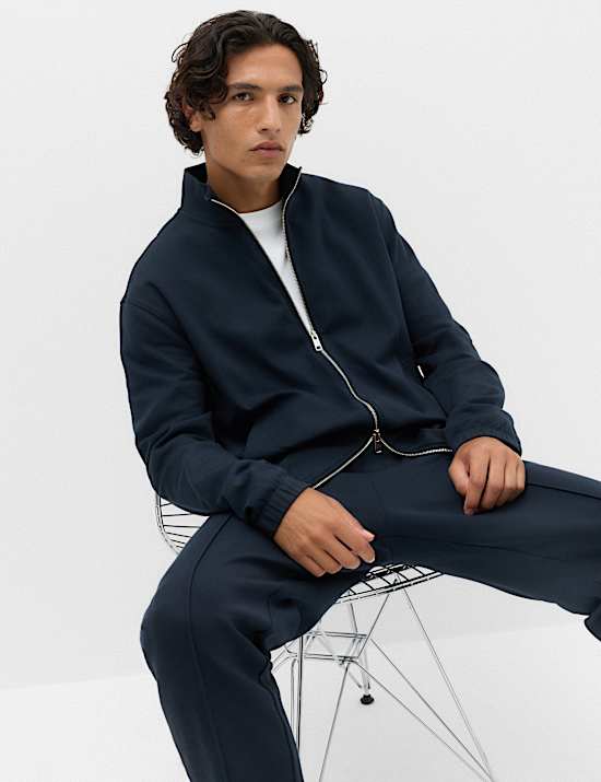 Ultimate Cotton Rich Full Zip Sweatshirt