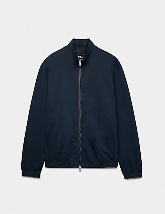 Ultimate Cotton Rich Full Zip Sweatshirt