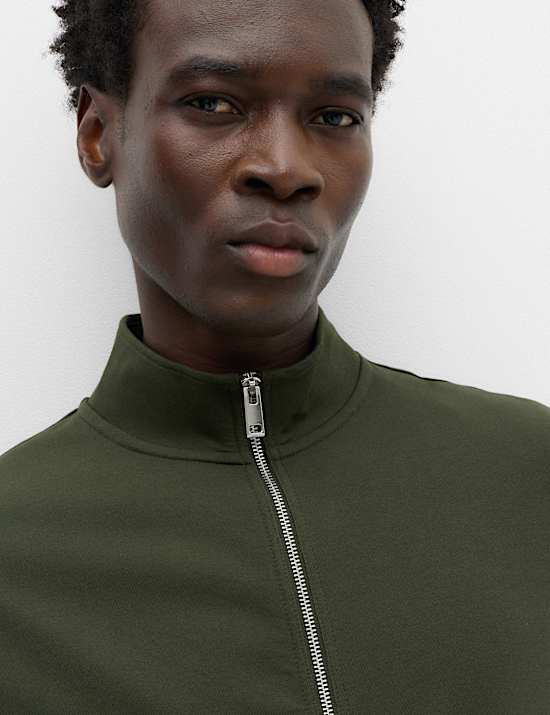 Ultimate Cotton Rich Full Zip Sweatshirt