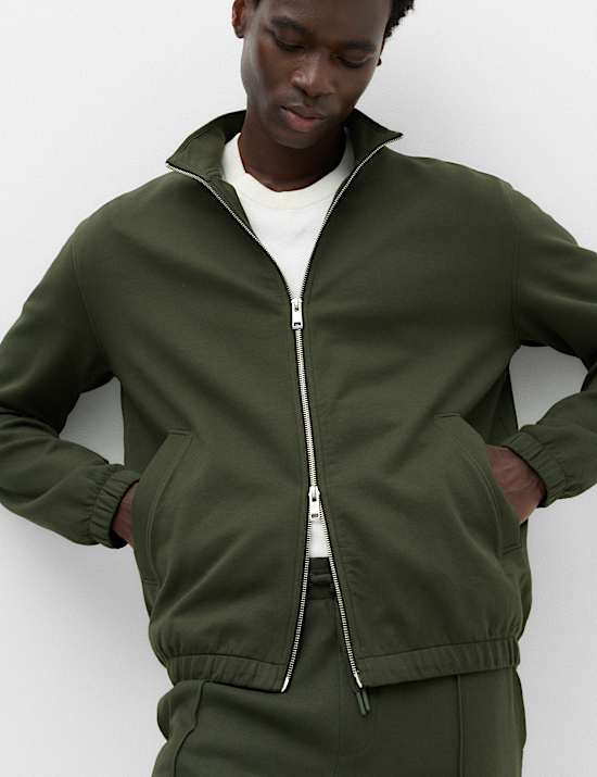 Ultimate Cotton Rich Full Zip Sweatshirt