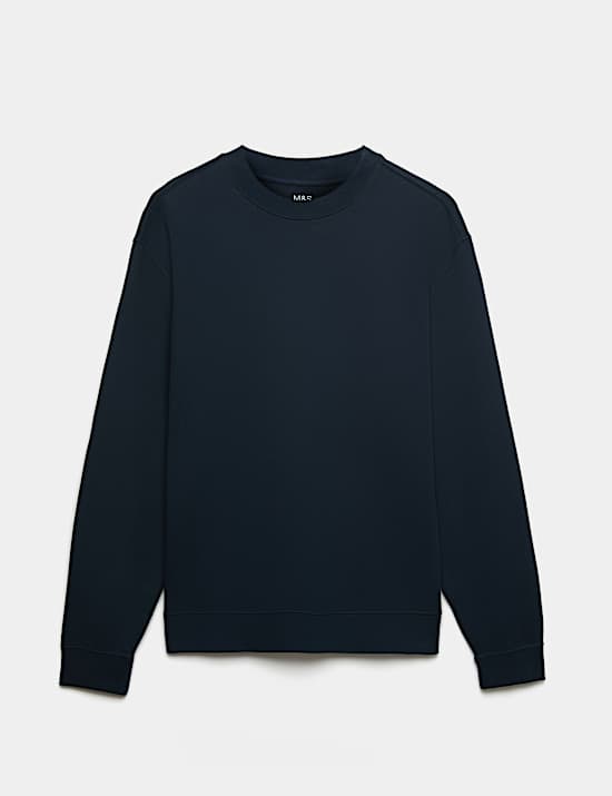 Ultimate Cotton Rich Crew Neck Sweatshirt