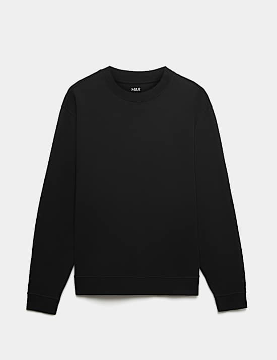 Ultimate Cotton Rich Crew Neck Sweatshirt