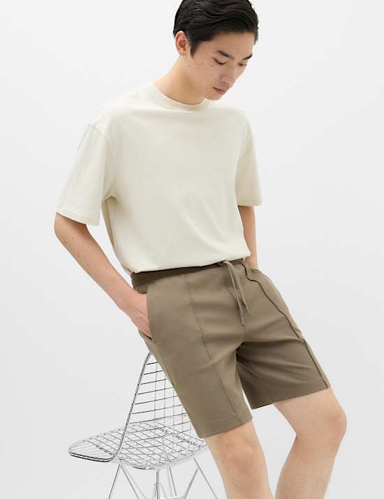 Cotton Rich Ultimate Mid Length Shorts
