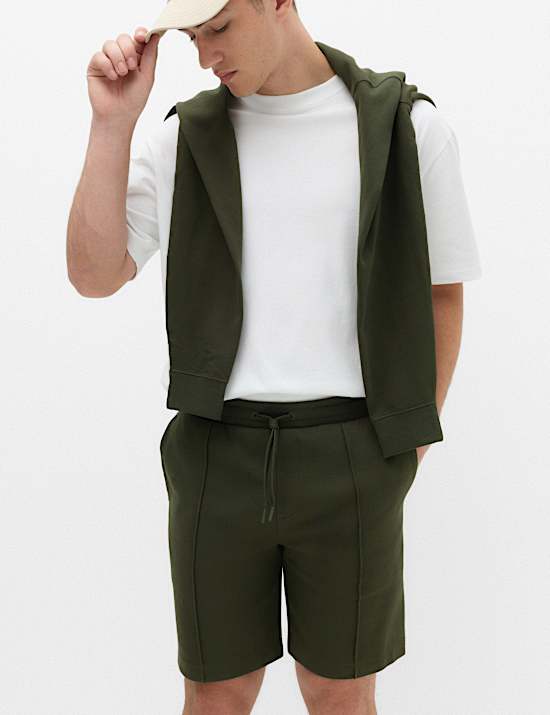 Cotton Rich Ultimate Mid Length Shorts