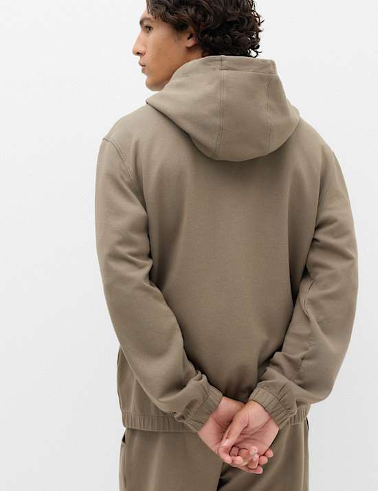 Ultimate Cotton Rich Zip Up Hoodie