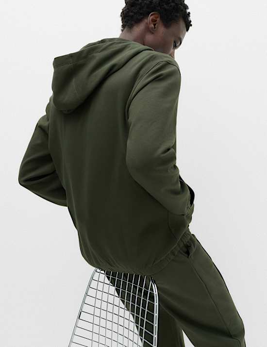 Ultimate Cotton Rich Zip Up Hoodie