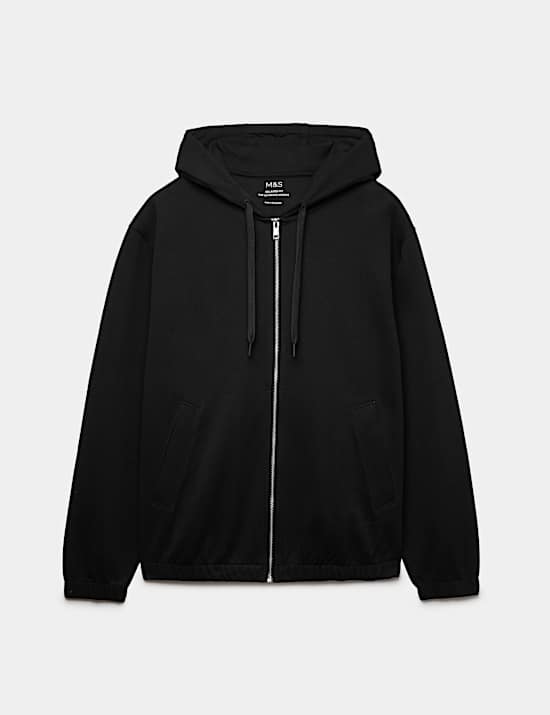 Ultimate Cotton Rich Zip Up Hoodie