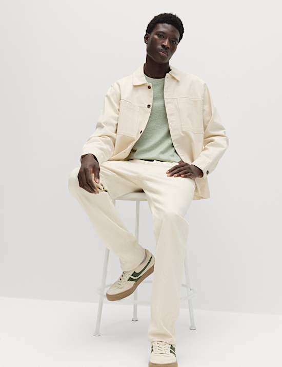 5 Pack Pure Cotton Crew Neck T-Shirts