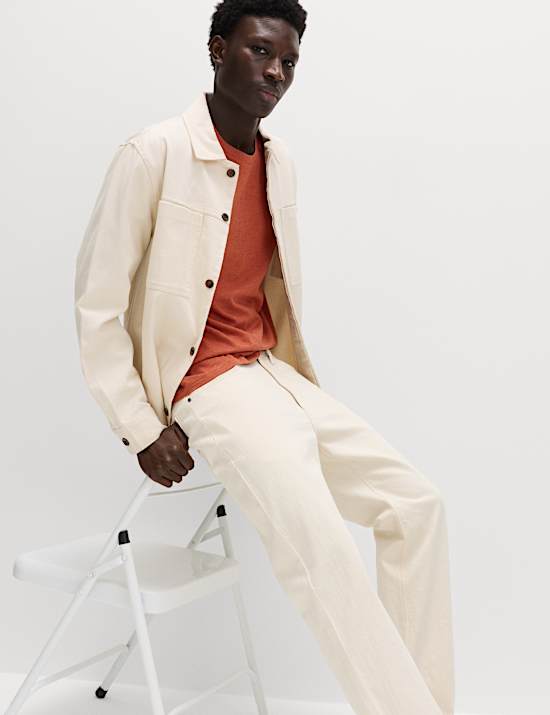 7 Pack Pure Cotton Crew Neck T-Shirts