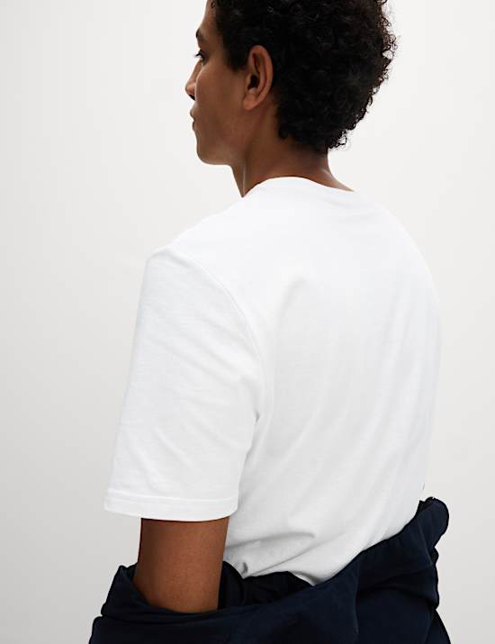 7pk Pure Cotton Crew Neck T-Shirts