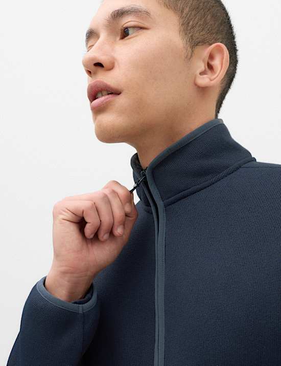 Knitted Fleece Jacket