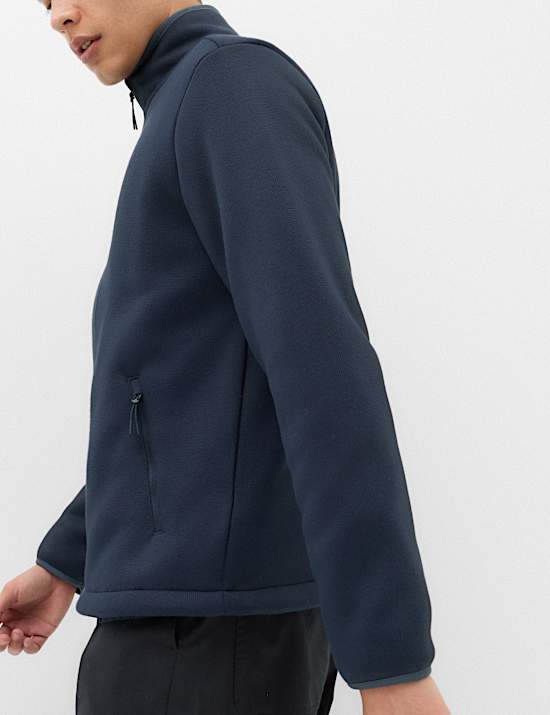 Knitted Fleece Jacket