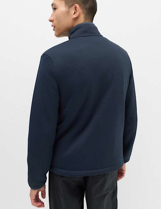 Knitted Fleece Jacket