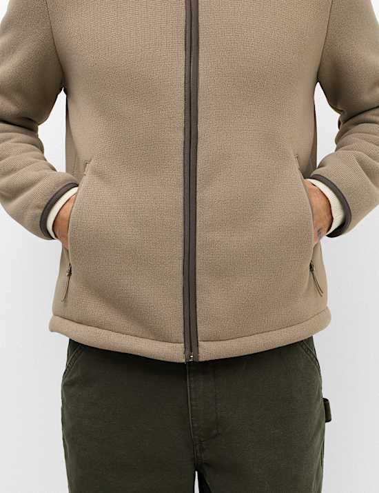 Chaqueta polar de punto