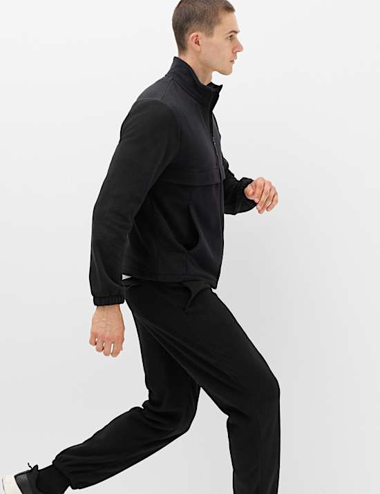 Funnel Neck Long Sleeve Micro Fleece