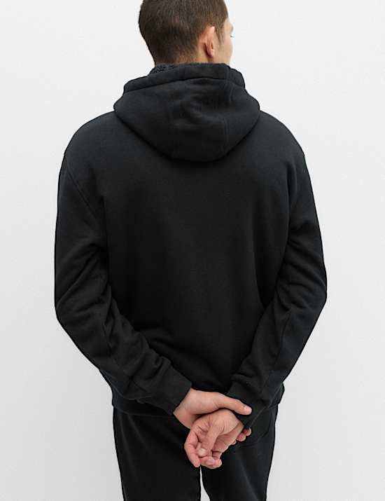 Fleece Lined Long Sleeve Zip Up Hoodie