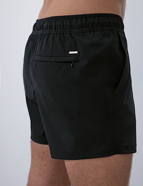 Mid Length Quick Dry Stretch Swim Shorts