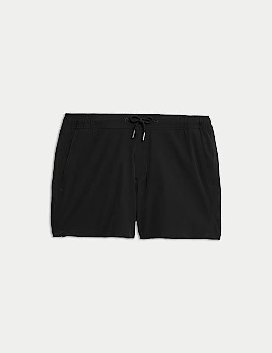 Mid Length Quick Dry Stretch Swim Shorts