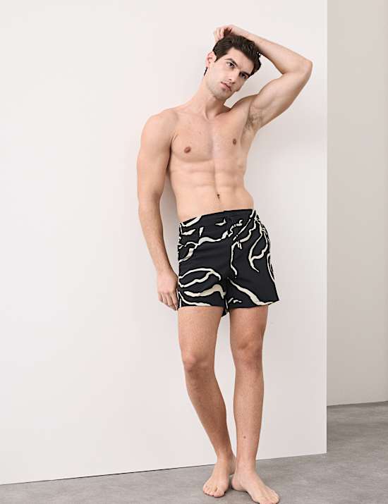 Quick Dry Floral Swim Shorts