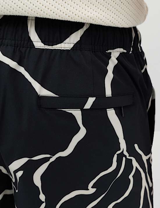 Quick Dry Floral Swim Shorts
