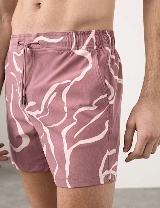 Quick Dry Floral Swim Shorts